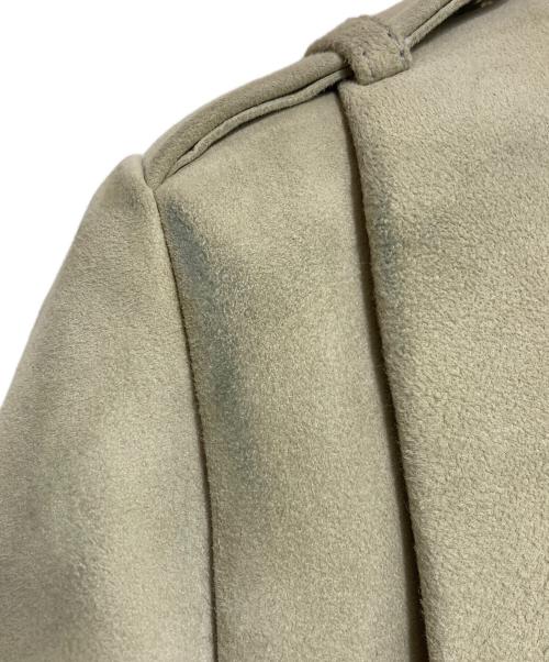 Acne studios（アクネ ストゥディオス）Acne studios (アクネ ストゥディオス) スウェードダブルライダースジャケット ベージュ サイズ:36の古着・服飾アイテム