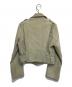 Acne studios (アクネ ストゥディオス) スウェードダブルライダースジャケット ベージュ サイズ:36：18000円