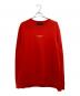 STELLA McCARTNEY（ステラマッカートニー）の古着「スモールロゴスウェット」｜レッド