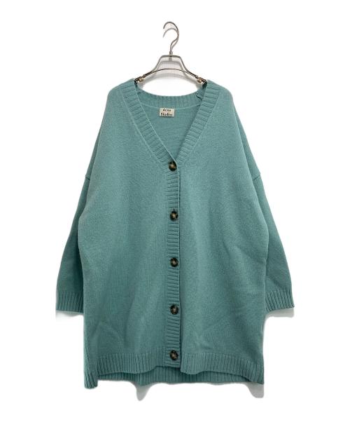 Acne studios（アクネ ストゥディオス）Acne studios (アクネ ストゥディオス) ロングカーディガン グリーン サイズ:XSの古着・服飾アイテム