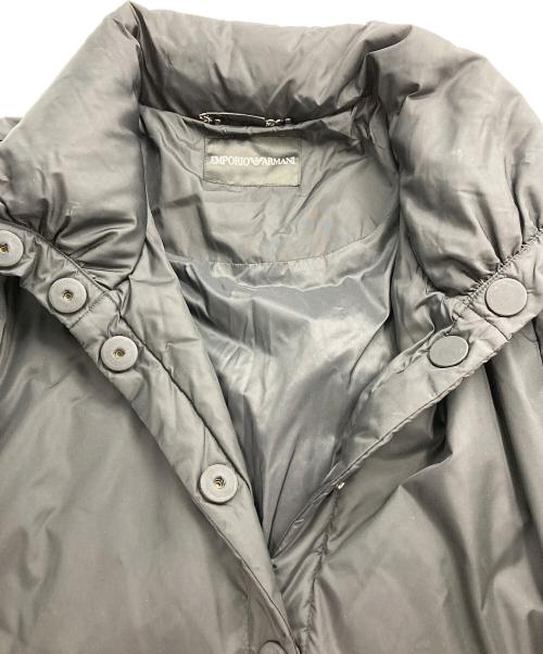EMPORIO ARMANI（エンポリオ アルマーニ）EMPORIO ARMANI (エンポリオ アルマーニ) 中綿コート ブラック サイズ:42の古着・服飾アイテム