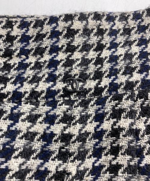 CHANEL（シャネル）CHANEL (シャネル) ウールスカート ホワイト サイズ:44の古着・服飾アイテム