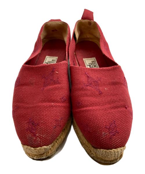 HERMES（エルメス）HERMES (エルメス) エスパドリーユ レッド サイズ:不明の古着・服飾アイテム
