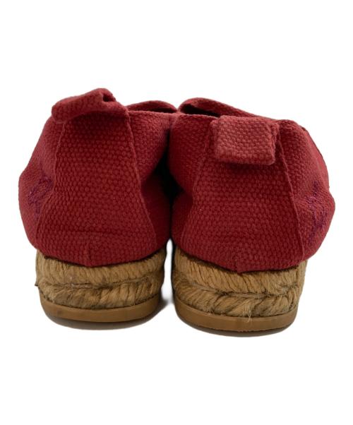 HERMES（エルメス）HERMES (エルメス) エスパドリーユ レッド サイズ:不明の古着・服飾アイテム