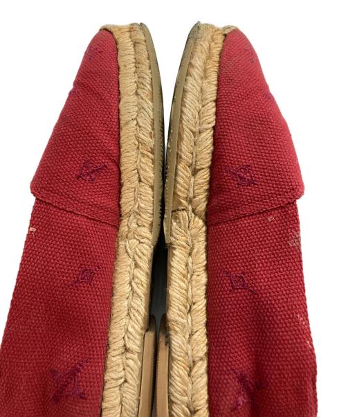 HERMES（エルメス）HERMES (エルメス) エスパドリーユ レッド サイズ:不明の古着・服飾アイテム