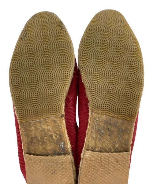 HERMES（エルメス）HERMES (エルメス) エスパドリーユ レッド サイズ:不明の古着・服飾アイテム