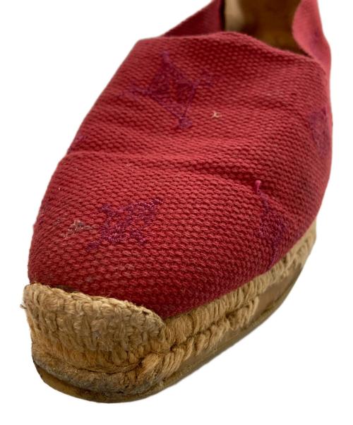 HERMES（エルメス）HERMES (エルメス) エスパドリーユ レッド サイズ:不明の古着・服飾アイテム