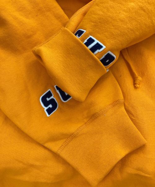 SUPREME（シュプリーム）SUPREME (シュプリーム) WRIST LOGO HOODED SWEATSHIRT オレンジ サイズ:Lの古着・服飾アイテム