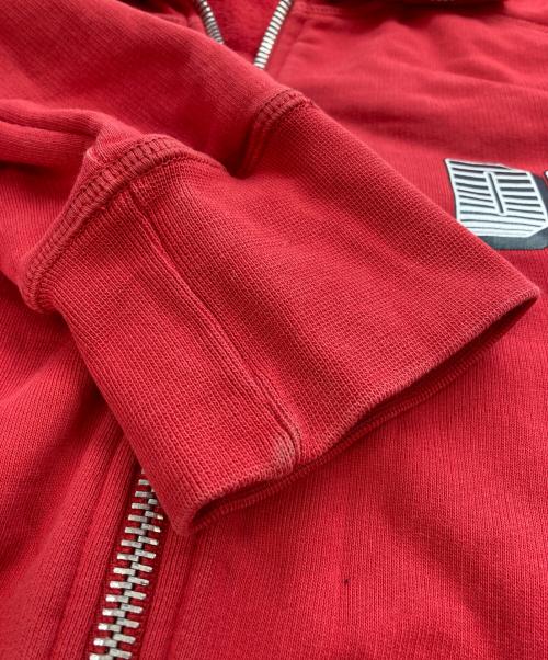 DSQUARED2（ディースクエアード）DSQUARED2 (ディースクエアード) ジップスウェット レッド サイズ:xxlの古着・服飾アイテム