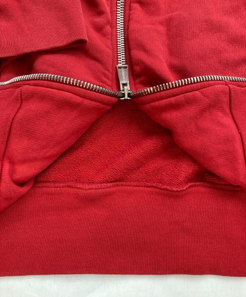 DSQUARED2（ディースクエアード）DSQUARED2 (ディースクエアード) ジップスウェット レッド サイズ:xxlの古着・服飾アイテム