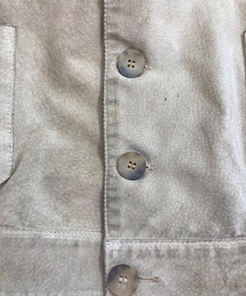 ARMANI JEANS（アルマーニジーンズ）ARMANI JEANS (アルマーニジーンズ) スウェードジャケット ベージュ サイズ:50の古着・服飾アイテム