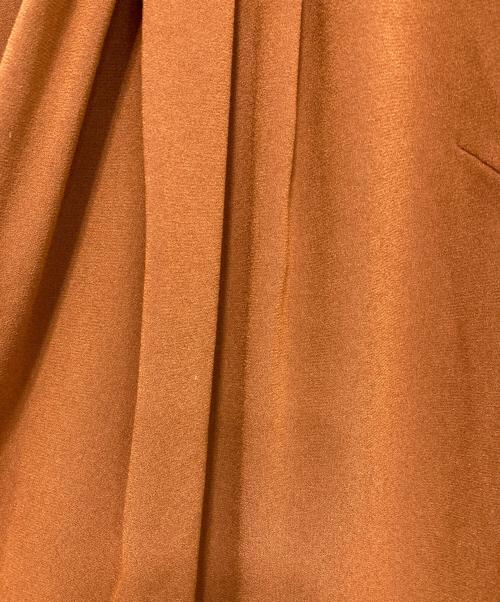 allureville（アルアバイル）allureville (アルアバイル) ボウディティールロングスリーブブラウス ブラウン サイズ:2の古着・服飾アイテム