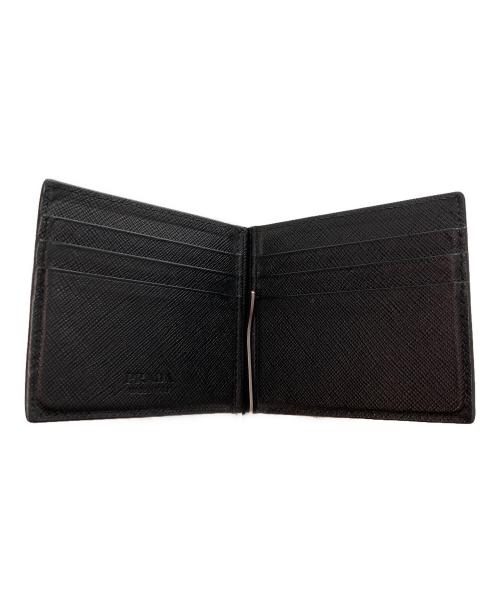 PRADA（プラダ）PRADA (プラダ) マネークリップ ブラックの古着・服飾アイテム