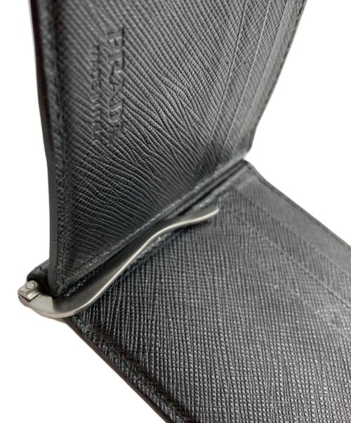 PRADA（プラダ）PRADA (プラダ) マネークリップ ブラックの古着・服飾アイテム