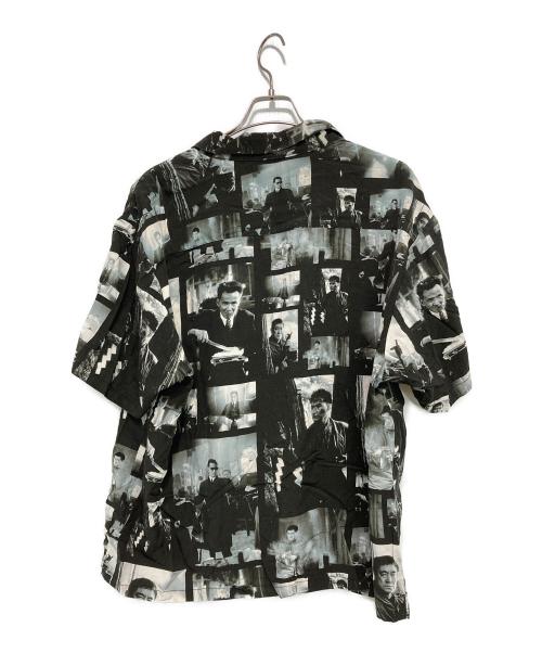 BUENA VISTA（ブエナビスタ）BUENA VISTA (ブエナビスタ) Black rain S/S shirts ブラック×ホワイト サイズ:Mの古着・服飾アイテム