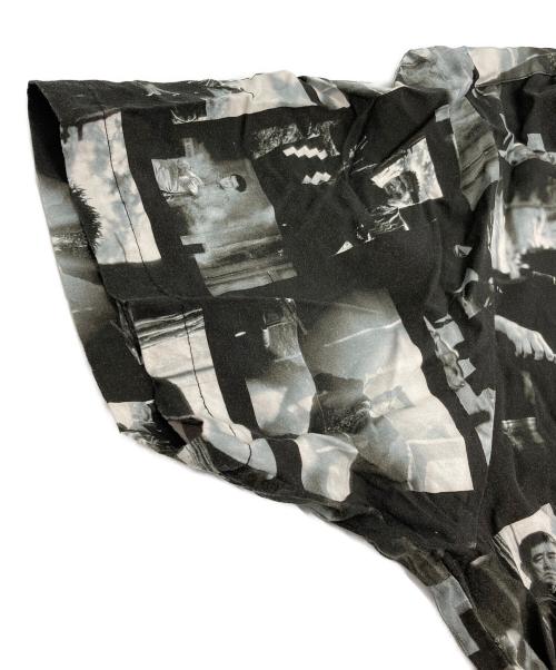 BUENA VISTA（ブエナビスタ）BUENA VISTA (ブエナビスタ) Black rain S/S shirts ブラック×ホワイト サイズ:Mの古着・服飾アイテム