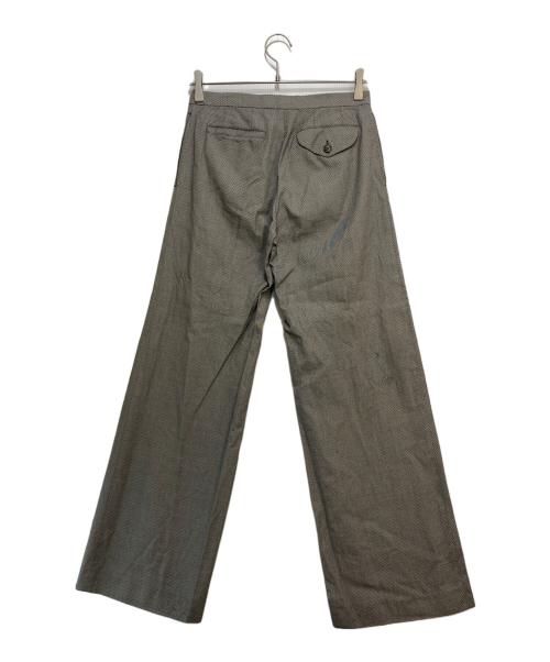 ANN DEMEULEMEESTER（アンドゥムルメステール）ANN DEMEULEMEESTER (アンドゥムルメステール) ワイドパンツ グレー サイズ:38の古着・服飾アイテム