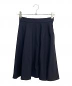 MIU MIUミュウミュウ）の古着「ミディフレアスカート」｜ネイビー