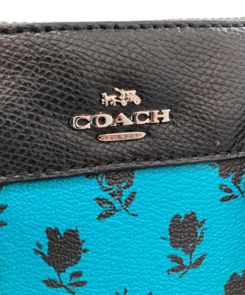 COACH（コーチ）COACH (コーチ) フローラルプリント 2WAYボストンバッグ グリーンの古着・服飾アイテム