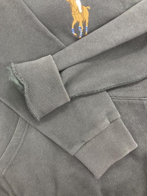 POLO RALPH LAUREN（ポロ・ラルフローレン）POLO RALPH LAUREN (ポロ・ラルフローレン) プルオーバーパーカー ブラック サイズ:Lの古着・服飾アイテム