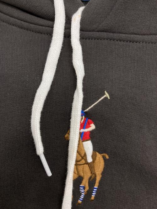 POLO RALPH LAUREN（ポロ・ラルフローレン）POLO RALPH LAUREN (ポロ・ラルフローレン) プルオーバーパーカー ブラック サイズ:Lの古着・服飾アイテム