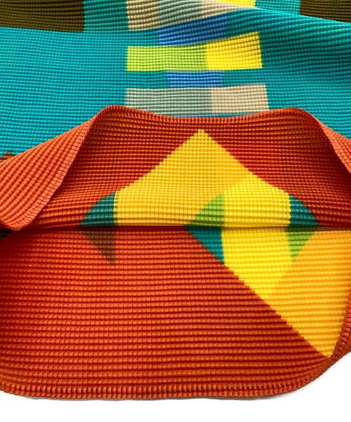me ISSEY MIYAKE（ミーイッセイ ミヤケ）me ISSEY MIYAKE (ミーイッセイ ミヤケ) 総柄プリーツカットソー マルチカラー サイズ:-の古着・服飾アイテム
