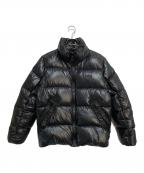 DUVETICAデュベティカ）の古着「ロゴパッチダウンジャケット」｜ブラック