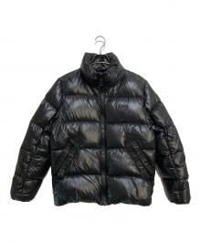 DUVETICA（デュベティカ）の古着「ロゴパッチダウンジャケット」｜ブラック