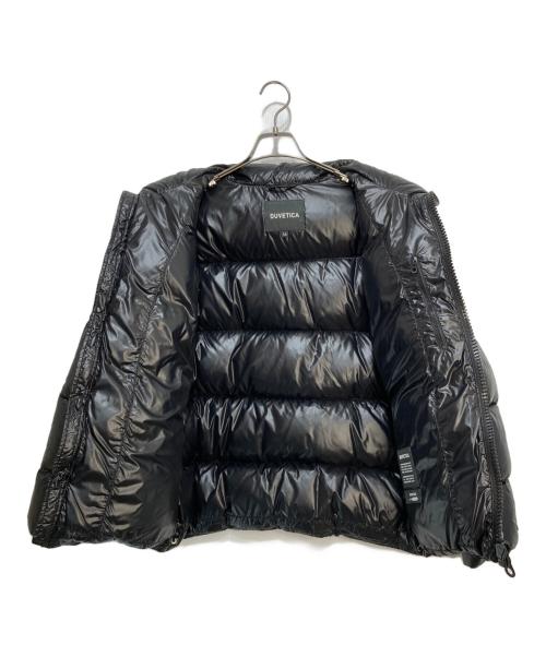 DUVETICA（デュベティカ）DUVETICA (デュベティカ) ロゴパッチダウンジャケット ブラック サイズ:46の古着・服飾アイテム