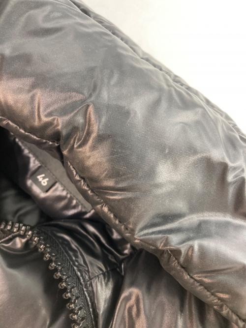 DUVETICA（デュベティカ）DUVETICA (デュベティカ) ロゴパッチダウンジャケット ブラック サイズ:46の古着・服飾アイテム