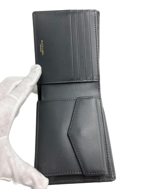 BLACK LABEL CRESTBRIDGE（ブラックレーベル クレストブリッジ）BLACK LABEL CRESTBRIDGE (ブラックレーベル クレストブリッジ) エンボスチェックウォレット グレーの古着・服飾アイテム