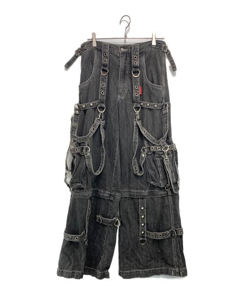 TRIPP（トリップ）TRIPP (トリップ) STRAP ON ZIP OFF PANT ブラック サイズ:XSの古着・服飾アイテム