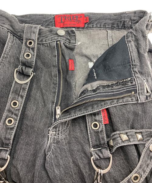 TRIPP（トリップ）TRIPP (トリップ) STRAP ON ZIP OFF PANT ブラック サイズ:XSの古着・服飾アイテム