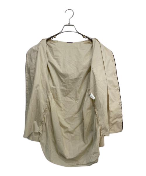 SueUNDERCOVER（スーアンダーカバー）SueUNDERCOVER (スーアンダーカバー) パジャマシャツフーディ アイボリー サイズ:1の古着・服飾アイテム