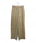 CHANELシャネル）の古着「スラックス」｜ベージュ