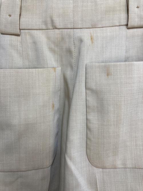 CHANEL（シャネル）CHANEL (シャネル) スラックス ベージュ サイズ:38の古着・服飾アイテム