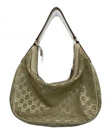 GUCCI（グッチ）の古着「スウェード ワンショルダーバッグ」