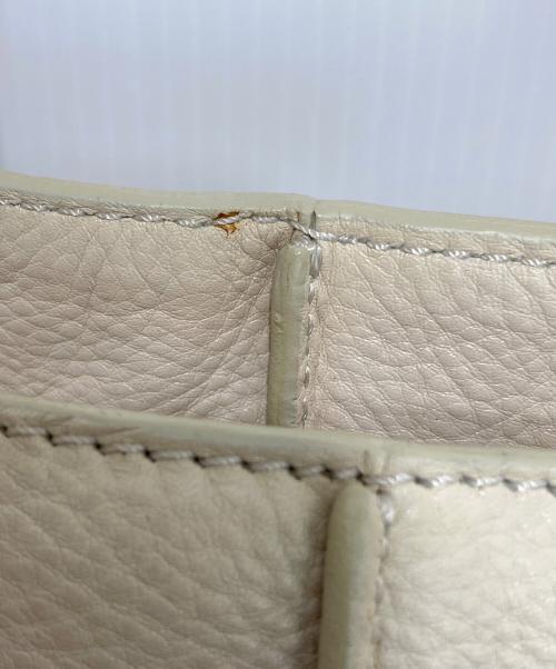 TOD'S（トッズ）TOD'S (トッズ) フリンジトートバッグ アイボリーの古着・服飾アイテム