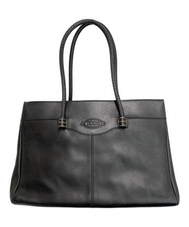 中古・古着通販】TOD'S (トッズ) モカシーノトートバッグ ブラック