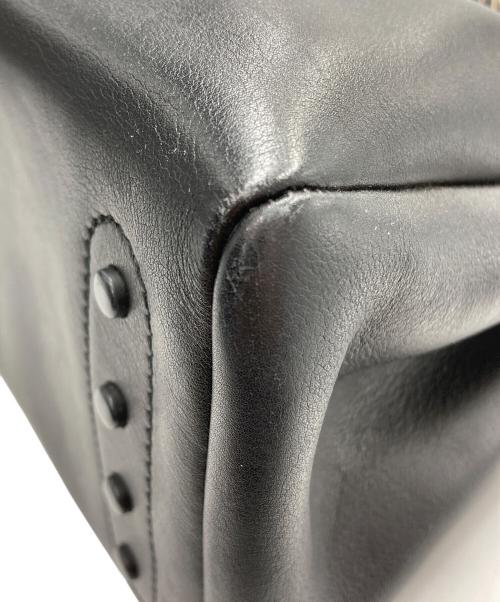 TOD'S（トッズ）TOD'S (トッズ) モカシーノトートバッグ ブラックの古着・服飾アイテム