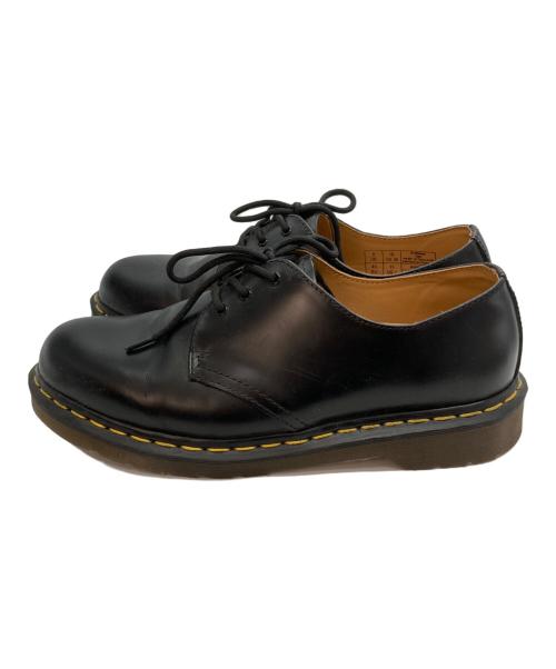 Dr.Martens（ドクターマーチン）Dr.Martens (ドクターマーチン) 3ホールーシューズ ブラック サイズ:UK9の古着・服飾アイテム
