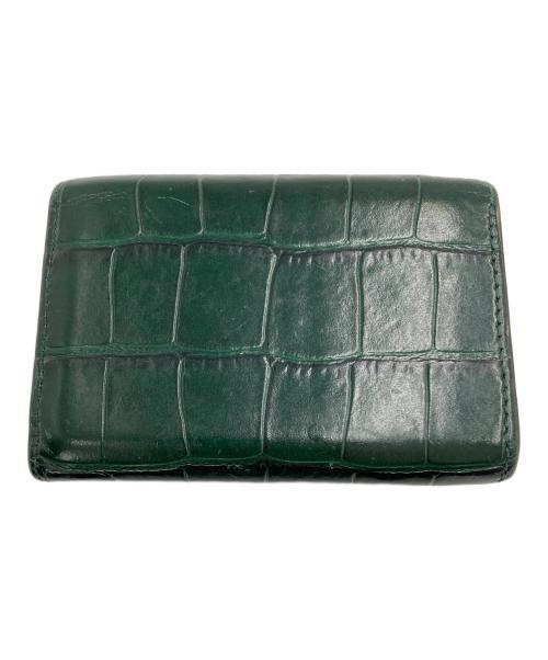 BALENCIAGA（バレンシアガ）BALENCIAGA (バレンシアガ) HOURGLASS ミニウォレット グリーンの古着・服飾アイテム