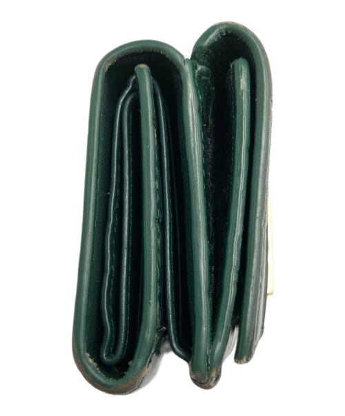 BALENCIAGA（バレンシアガ）BALENCIAGA (バレンシアガ) HOURGLASS ミニウォレット グリーンの古着・服飾アイテム