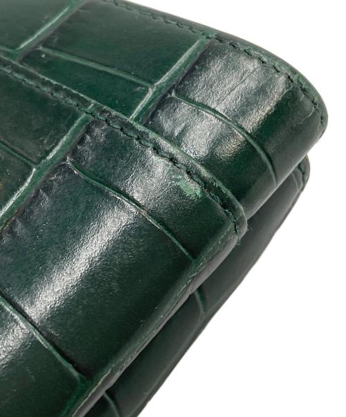 BALENCIAGA（バレンシアガ）BALENCIAGA (バレンシアガ) HOURGLASS ミニウォレット グリーンの古着・服飾アイテム