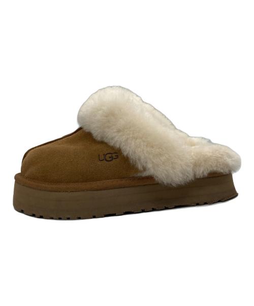 UGG（アグ）UGG (アグ) DISQUETTE ベージュ サイズ:US7の古着・服飾アイテム