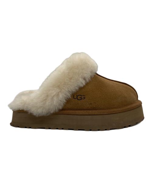 UGG（アグ）UGG (アグ) DISQUETTE ベージュ サイズ:US7の古着・服飾アイテム