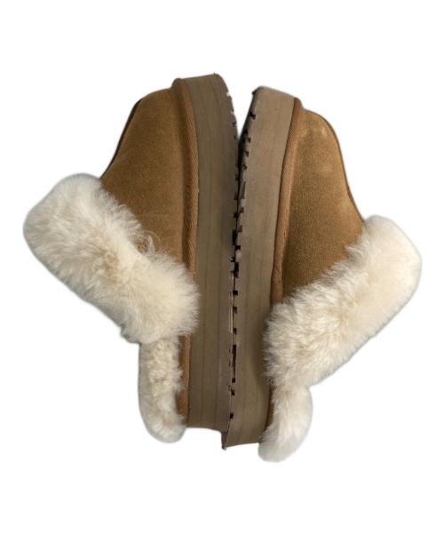 UGG（アグ）UGG (アグ) DISQUETTE ベージュ サイズ:US7の古着・服飾アイテム