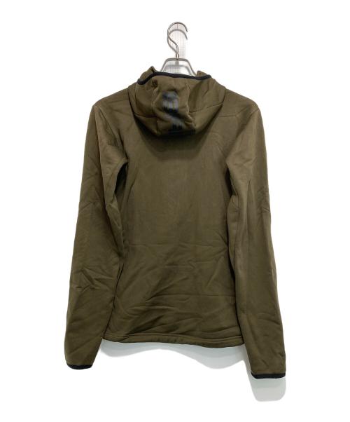 F.C.R.B.（エフシーレアルブリストル）F.C.R.B. (エフシーレアルブリストル) POLARTEC POWER STRETCH ZIP UP GAITER HOODIE ブラウン サイズ:sの古着・服飾アイテム