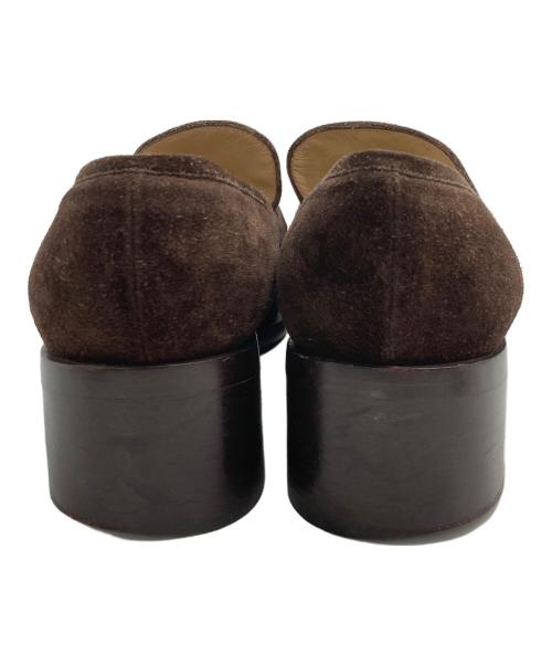 GUCCI（グッチ）GUCCI (グッチ) スウェードローファー ブラウン サイズ:38 1/2の古着・服飾アイテム