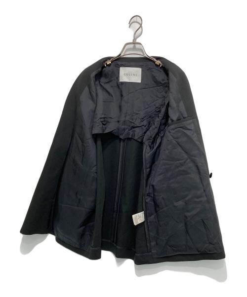 CULLNI（クルニ）CULLNI (クルニ) Double Satin ZIP Pocket Tailored Jacket ブラック サイズ:1の古着・服飾アイテム
